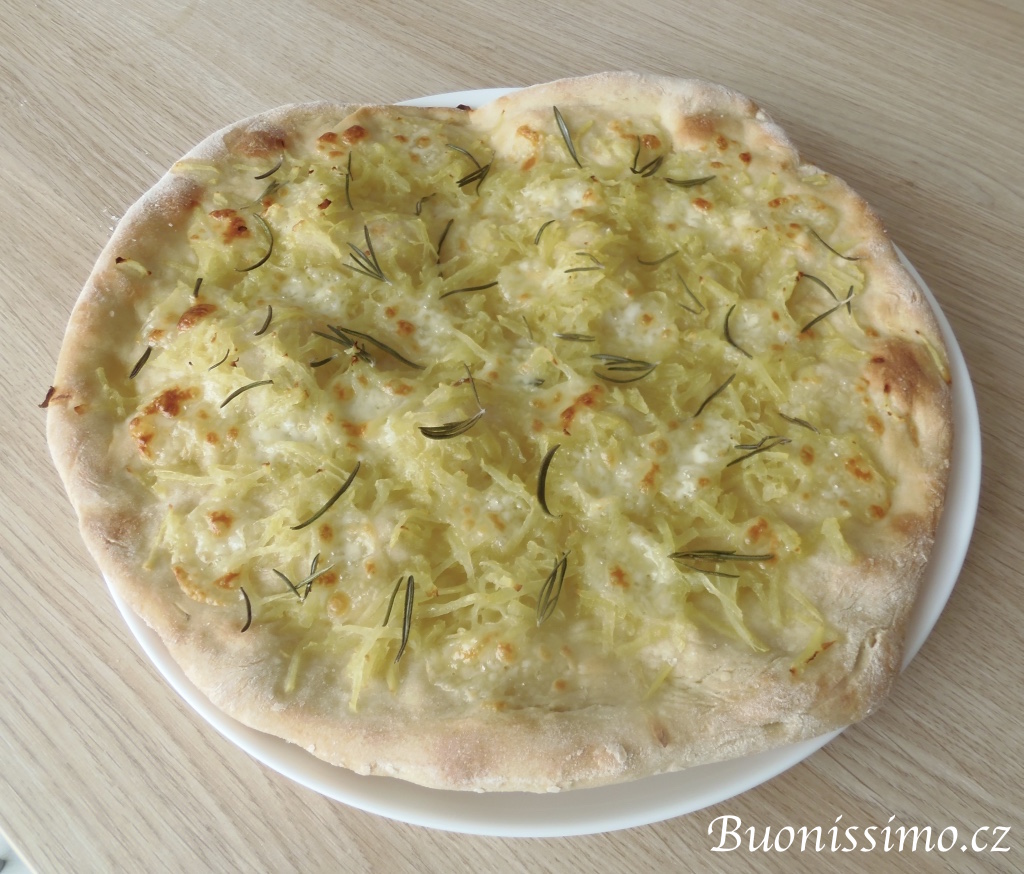 Pizza s bramborami