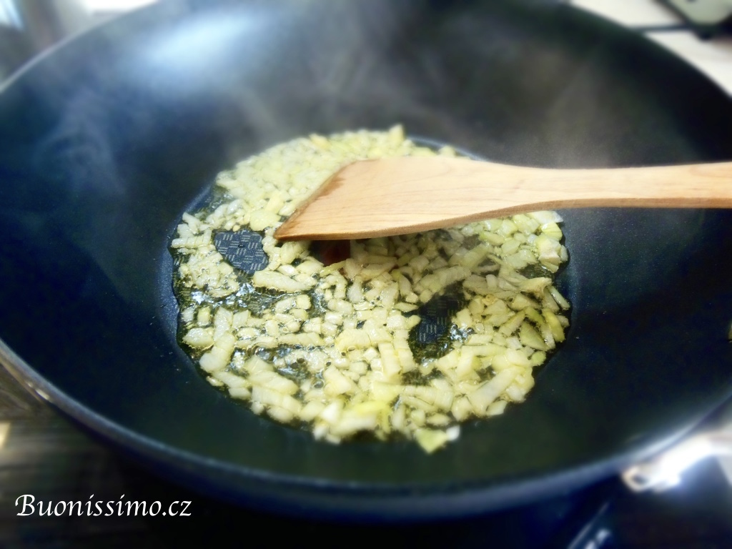 Rizoto s cuketou a salsicciou