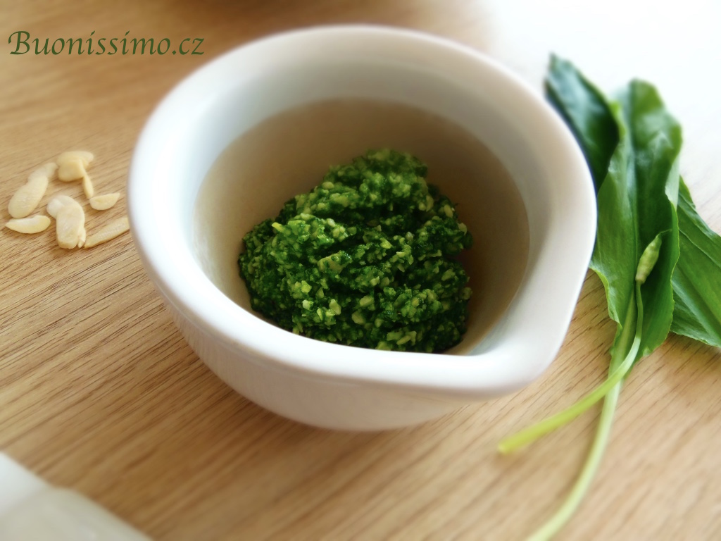 Pesto z medvědího česneku