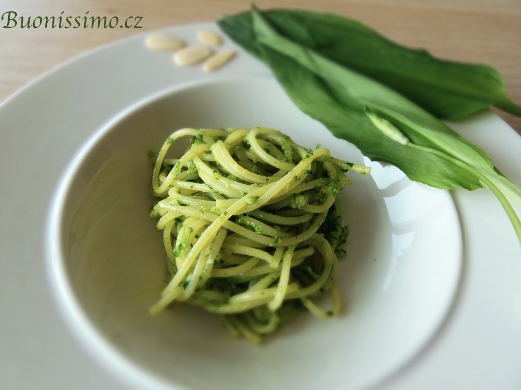 Pesto z medvědího česneku